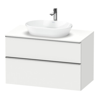 Duravit Waschtischunterschrank D-Neo 100x55cm, ES geb/w m, 2 SBK, 1 A, 1 Pl