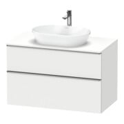 Duravit Waschtischunterschrank D-Neo 100x55cm, ES geb/w m, 2 SBK, 1 A, 1 Pl