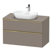 Duravit Waschtischunterschrank D-Neo 100x55cm, g pol/Bas m, 2 SBK, 1 A, 1 Pl