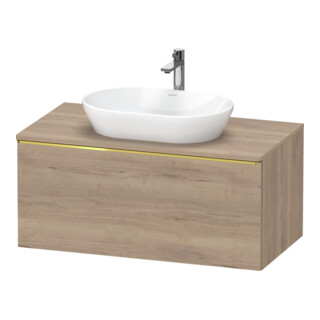 Duravit Waschtischunterschrank D-Neo 100x55cm, g pol/Ei ma, 1 A, 1 Pl, wandhängend