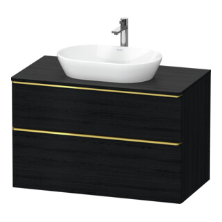 Duravit Waschtischunterschrank D-Neo 100x55cm, g pol/Ei s, 2 SBK, 1 A, 1 Pl