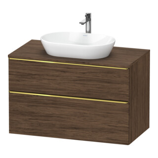 Duravit Waschtischunterschrank D-Neo 100x55cm, g pol/Nu d, 2 SBK, 1 A, 1 Pl