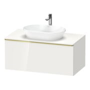 Duravit Waschtischunterschrank D-Neo 100x55cm, g pol/w g, 1 A, 1 Pl, wandhängend