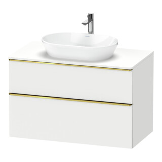 Duravit Waschtischunterschrank D-Neo 100x55cm, g pol/w m, 2 SBK, 1 A, 1 Pl