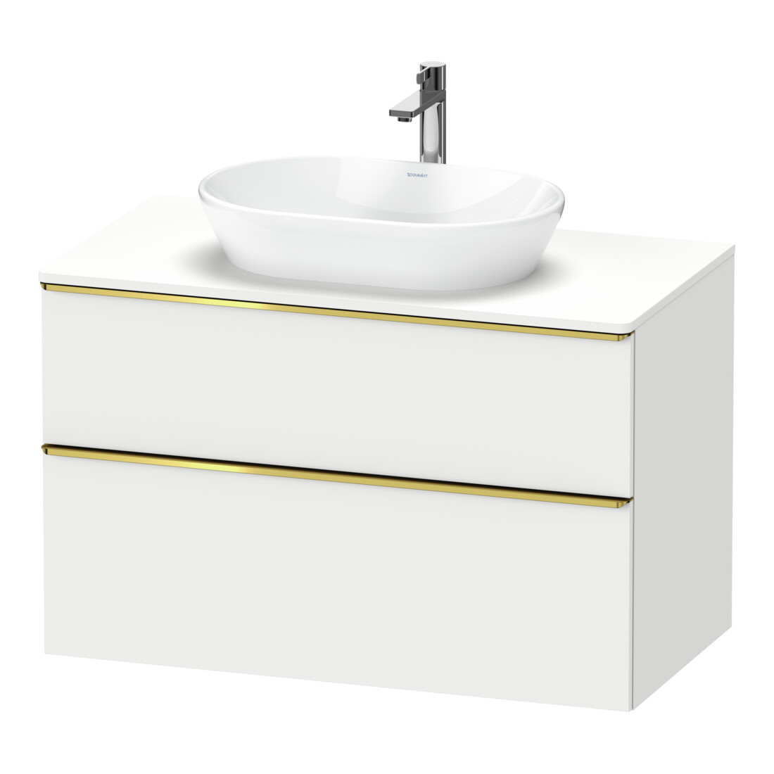Duravit Waschtischunterschrank D-Neo 100x55cm, g pol/w m, 2 SBK, 1 A, 1 Pl
