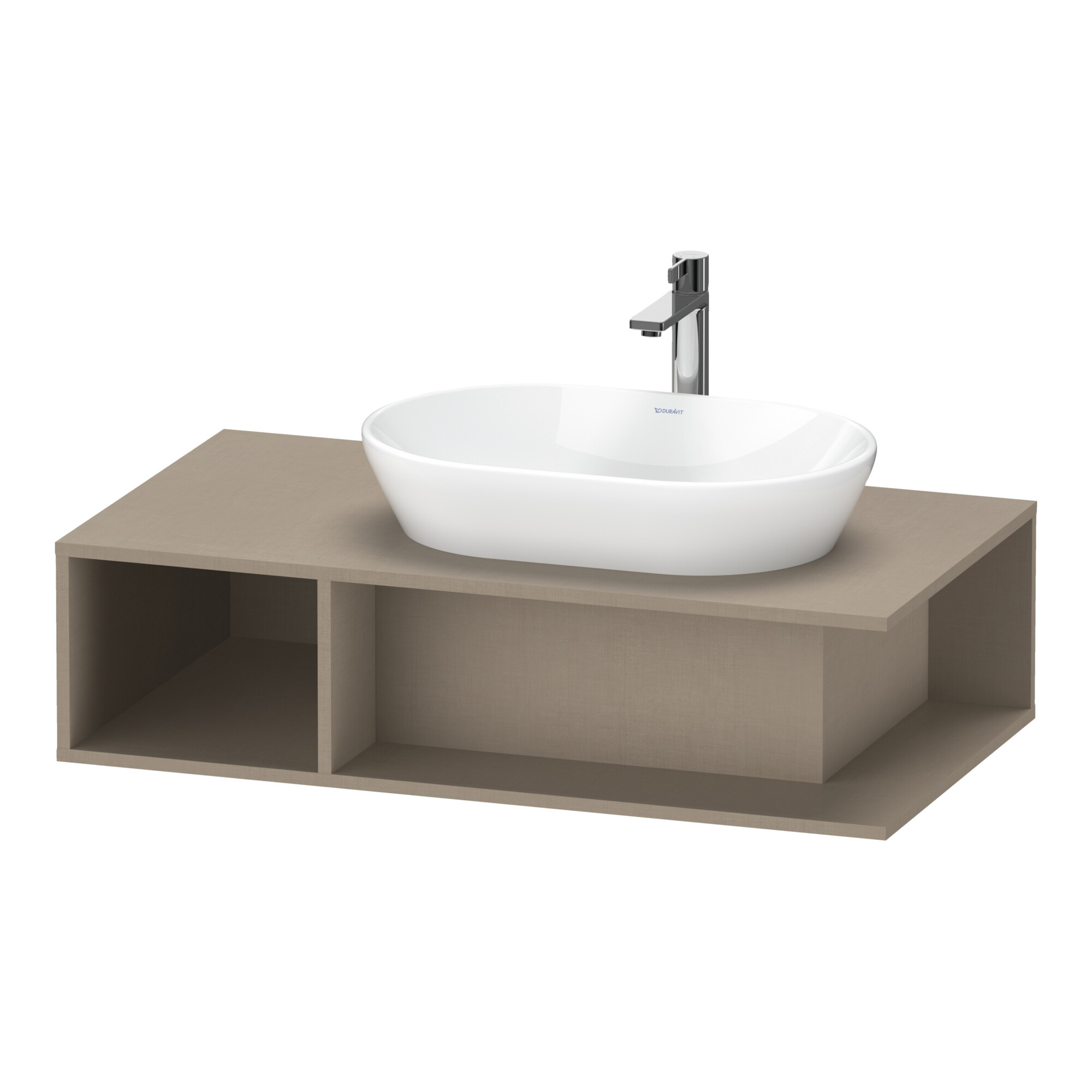 Duravit Waschtischunterschrank D-Neo 100x55cm, lei, 1 F, 1 Konsolenpl., wandhängend