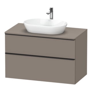 Duravit Waschtischunterschrank D-Neo 100x55cm, sw/Bas m, 2 SBK, 1 A, 1 Pl