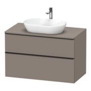 Duravit Waschtischunterschrank D-Neo 100x55cm, sw/Bas m, 2 SBK, 1 A, 1 Pl