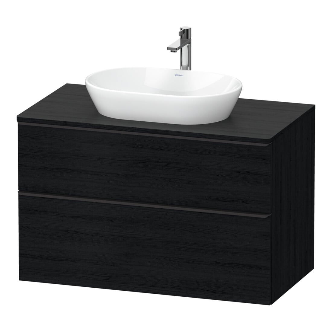Duravit Waschtischunterschrank D-Neo 100x55cm, sw/Ei s, 2 SBK, 1 A, 1 Pl