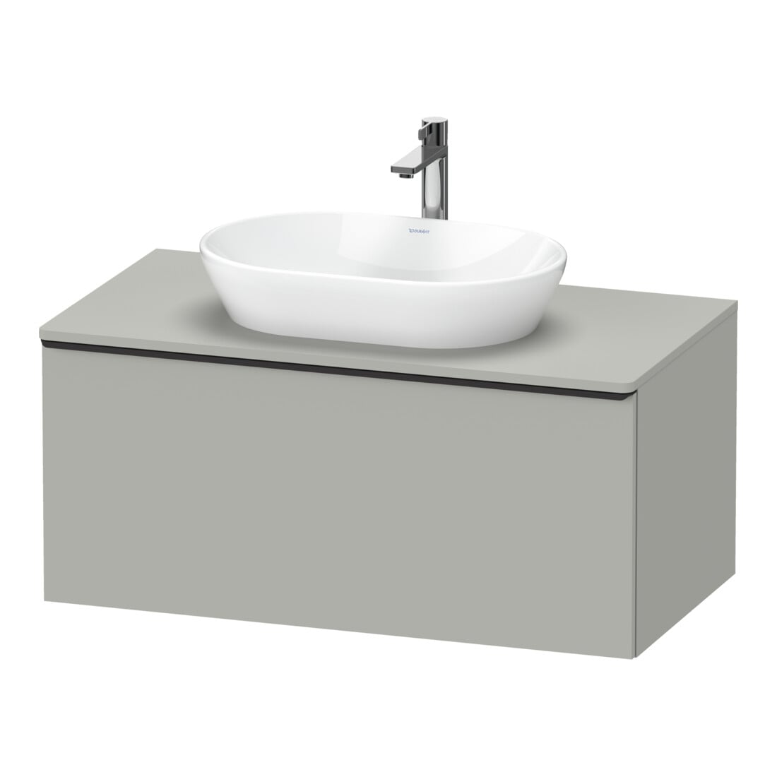 Duravit Waschtischunterschrank D-Neo 100x55cm, sw/gr m, 1 A, 1 Pl, wandhängend