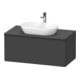 Duravit Waschtischunterschrank D-Neo 100x55cm, sw/Grap m, 1 A, 1 Pl, wandhängend-1