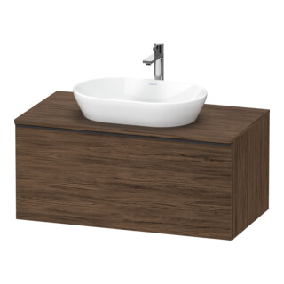 Duravit Waschtischunterschrank D-Neo 100x55cm, sw/Nuss d, 1 A, 1 Pl, wandhängend