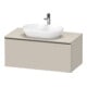Duravit Waschtischunterschrank D-Neo 100x55cm, sw/Taup m, 1 A, 1 Pl, wandhängend-1