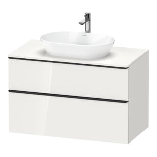 Duravit Waschtischunterschrank D-Neo 100x55cm, sw/w g, 2 SBK, 1 A, 1 Pl