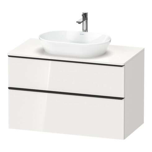 Duravit Waschtischunterschrank D-Neo 100x55cm, sw/w g, 2 SBK, 1 A, 1 Pl