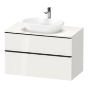 Duravit Waschtischunterschrank D-Neo 100x55cm, sw/w g, 2 SBK, 1 A, 1 Pl