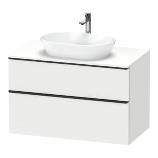 Duravit Waschtischunterschrank D-Neo 100x55cm, sw/w m, 2 SBK, 1 A, 1 Pl