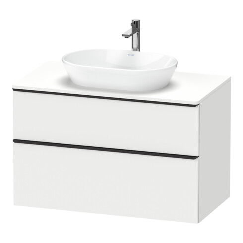 Duravit Waschtischunterschrank D-Neo 100x55cm, sw/w m, 2 SBK, 1 A, 1 Pl