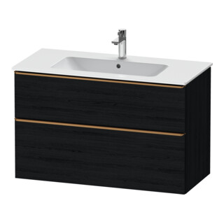 Duravit Waschtischunterschrank D-Neo 101x46,2cm, b geb/Ei s, 1 Kast, 1 Ausz.
