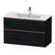 Duravit Waschtischunterschrank D-Neo 101x46,2cm, b geb/Ei s, 1 Kast, 1 Ausz.-1