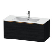 Duravit Waschtischunterschrank D-Neo 101x46,2cm, b geb/Ei sw, 1 Ausz., wandhängend
