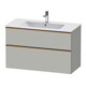 Duravit Waschtischunterschrank D-Neo 101x46,2cm, b geb/gr m, 1 Kast, 1 Ausz.-1
