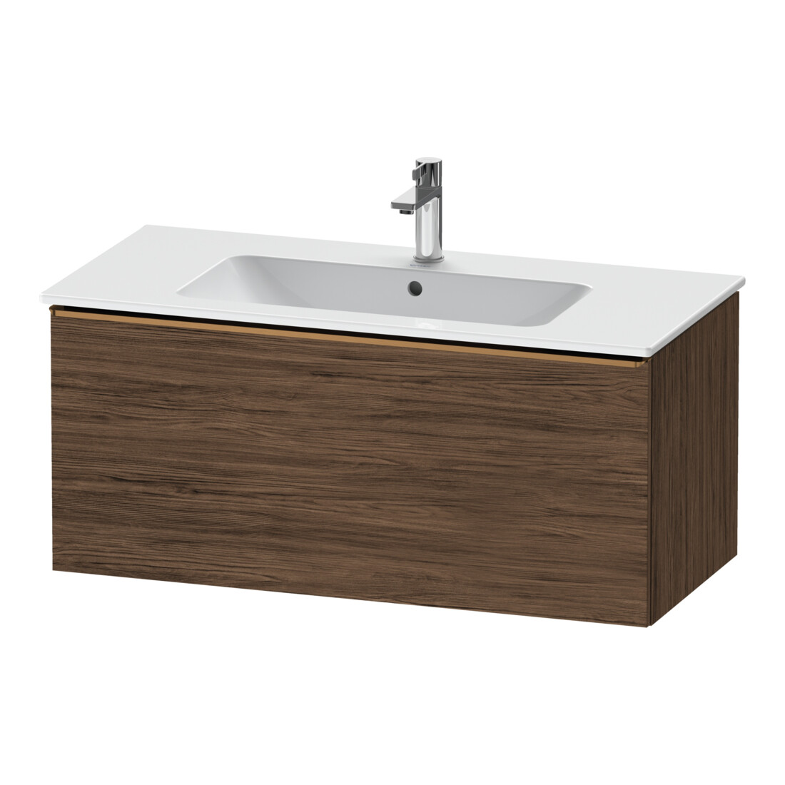 Duravit Waschtischunterschrank D-Neo 101x46,2cm, b geb/Nu d, 1 Ausz., wandhängend