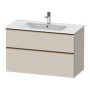 Duravit Waschtischunterschrank D-Neo 101x46,2cm, b geb/Ta m, 1 Kast, 1 Ausz.