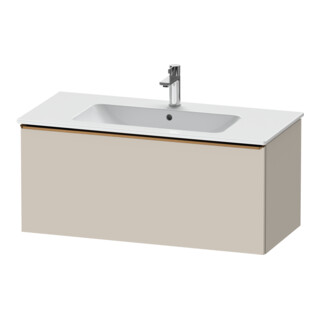 Duravit Waschtischunterschrank D-Neo 101x46,2cm, b geb/Ta ma, 1 Ausz., wandhängend