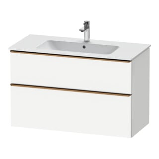 Duravit Waschtischunterschrank D-Neo 101x46,2cm, b geb/w m, 1 Kast, 1 Ausz.