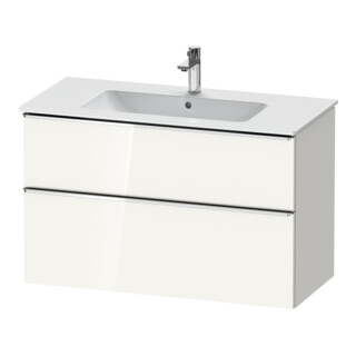 Duravit Waschtischunterschrank D-Neo 101x46,2cm, c/w hgl, 1 Schubk., 1 Ausz.