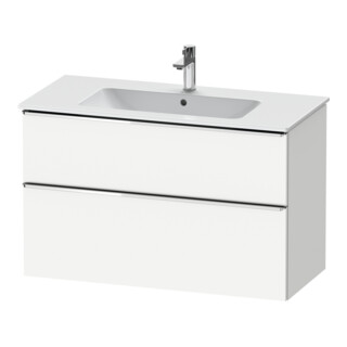 Duravit Waschtischunterschrank D-Neo 101x46,2cm, c/w ma, 1 Schubk., 1 Ausz.