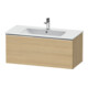 Duravit Waschtischunterschrank D-Neo 101x46,2cm, ch/Ei Nat, 1 Ausz., wandhängend-1