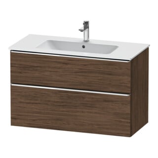 Duravit Waschtischunterschrank D-Neo 101x46,2cm, ch/nb d, 1 Schubk., 1 Ausz.