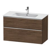 Duravit Waschtischunterschrank D-Neo 101x46,2cm, ch/nb d, 1 Schubk., 1 Ausz.