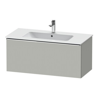 Duravit Waschtischunterschrank D-Neo 101x46,2cm, chr/Beton ma, 1 Ausz., wandhängend