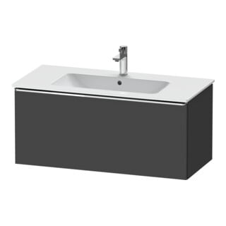 Duravit Waschtischunterschrank D-Neo 101x46,2cm, chr/Grap ma, 1 Ausz., wandhängend