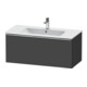 Duravit Waschtischunterschrank D-Neo 101x46,2cm, chr/Grap ma, 1 Ausz., wandhängend-1