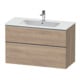 Duravit Waschtischunterschrank D-Neo 101x46,2cm, ES geb/Ei ma, 1 Kast, 1 A-1
