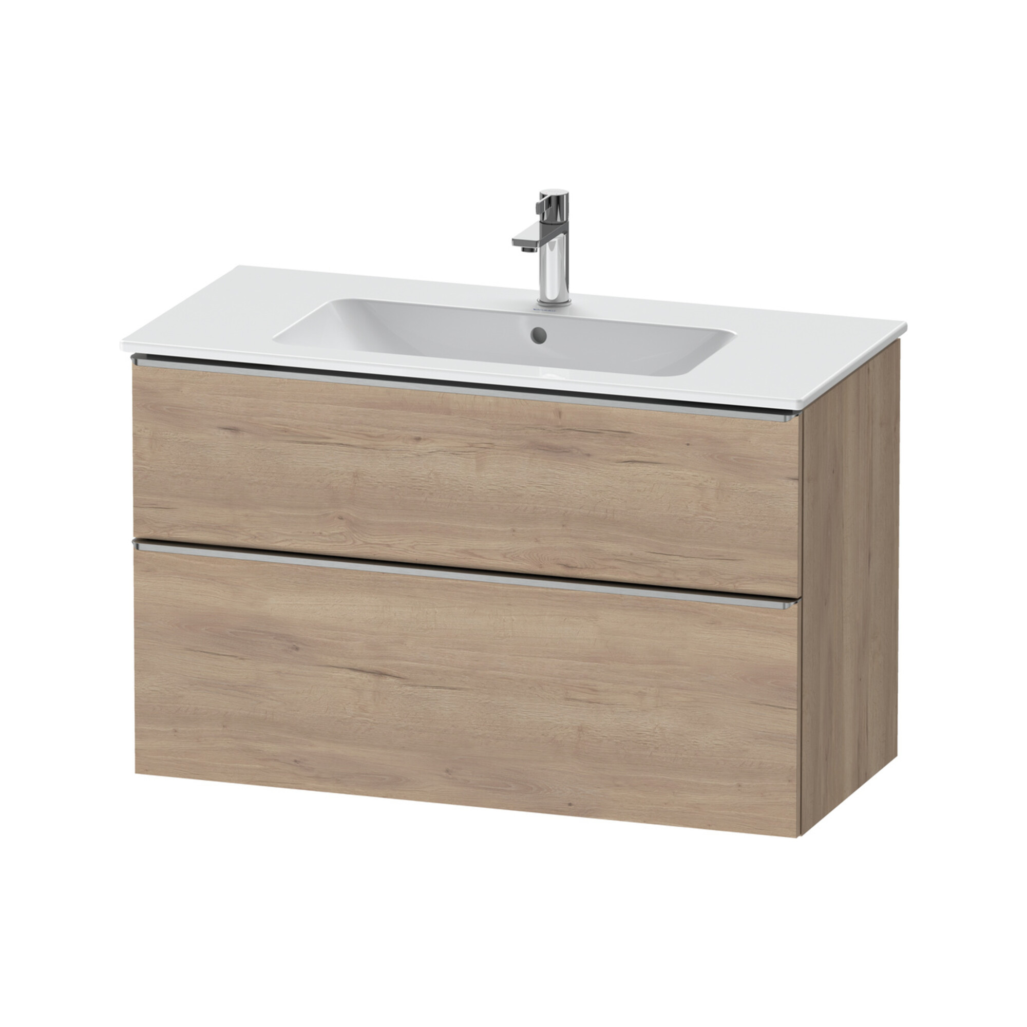 Duravit Waschtischunterschrank D-Neo 101x46,2cm, ES geb/Ei ma, 1 Kast, 1 A