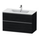 Duravit Waschtischunterschrank D-Neo 101x46,2cm, ES geb/Ei s, 1 Kast, 1 Ausz.-1