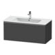 Duravit Waschtischunterschrank D-Neo 101x46,2cm, ES geb/Gra m, 1 Ausz., wandhängend-1