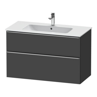 Duravit Waschtischunterschrank D-Neo 101x46,2cm, ES geb/Gra m, 1 Kast, 1 A