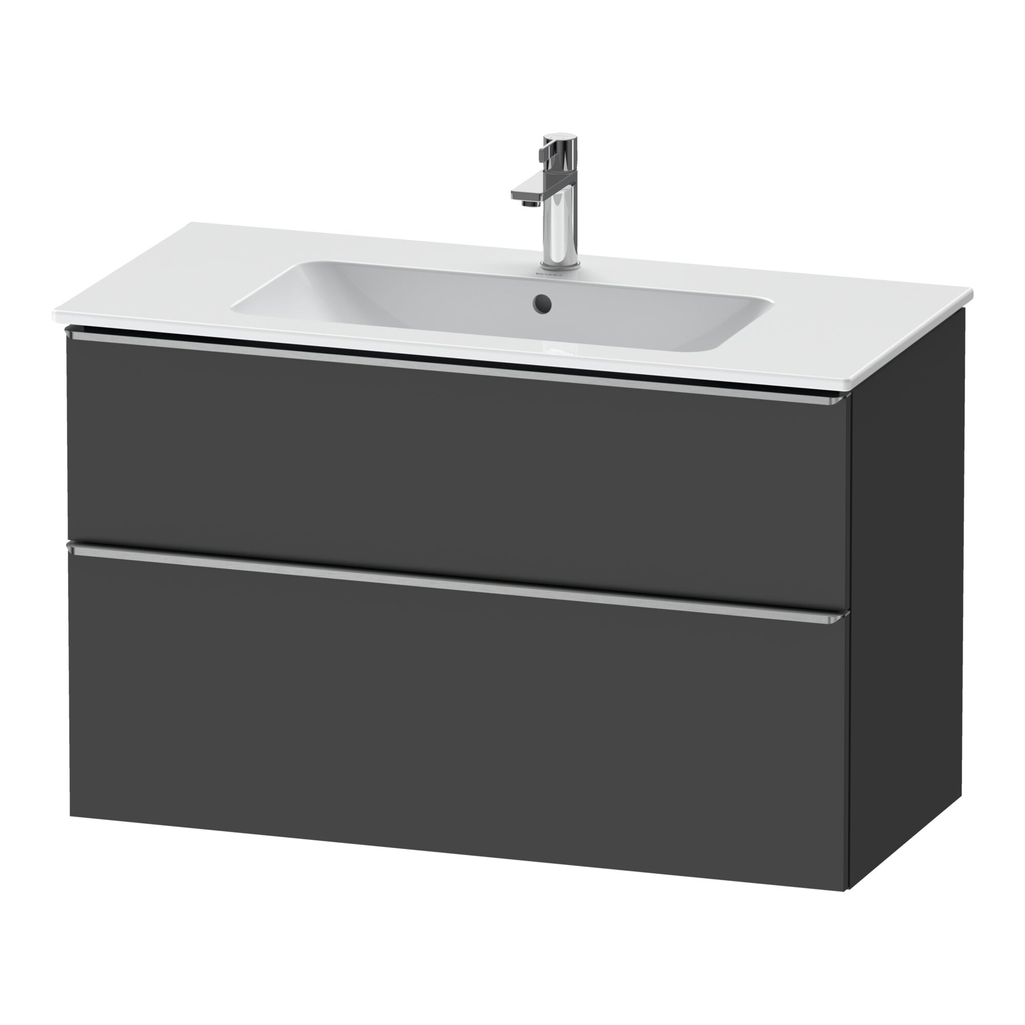 Duravit Waschtischunterschrank D-Neo 101x46,2cm, ES geb/Gra m, 1 Kast, 1 A