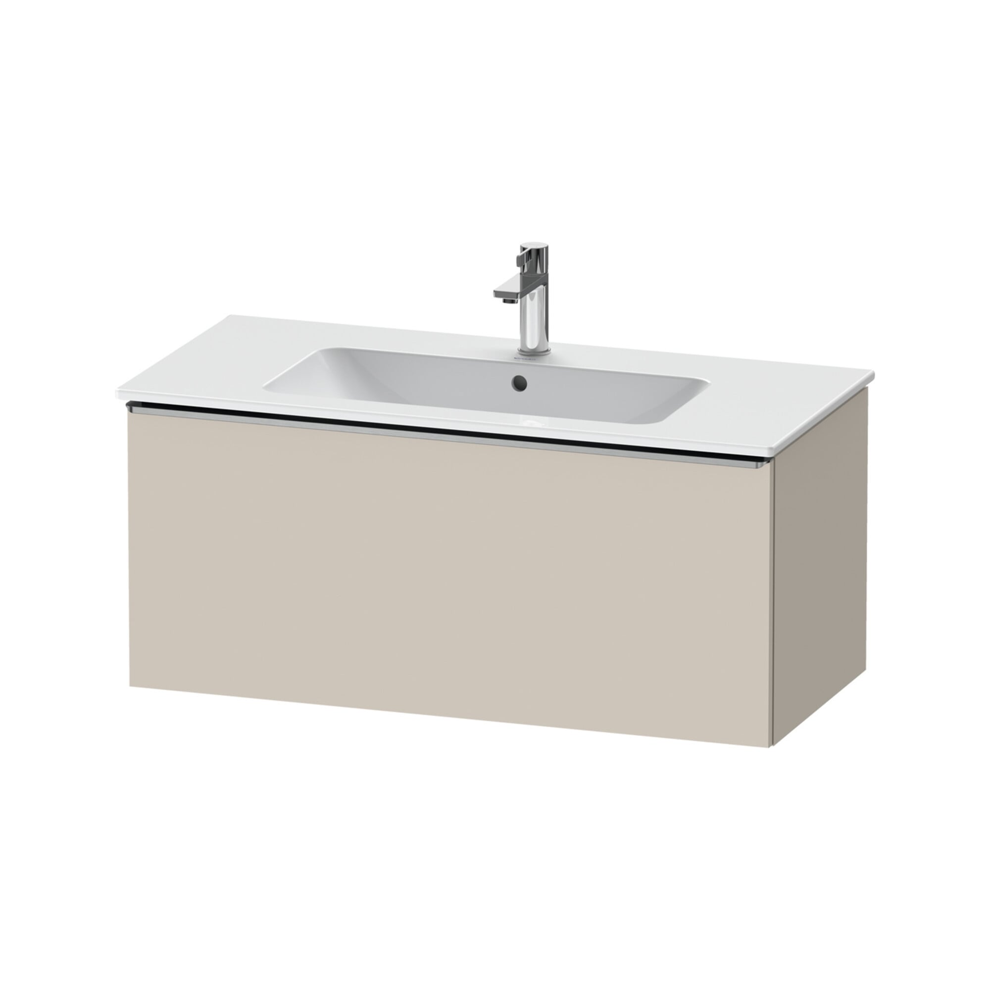 Duravit Waschtischunterschrank D-Neo 101x46,2cm, ES geb/Ta ma, 1 Ausz., wandhängend