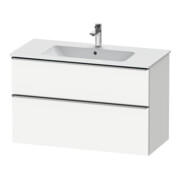 Duravit Waschtischunterschrank D-Neo 101x46,2cm, ES geb/w m, 1 Kast, 1 Ausz.