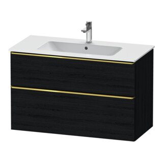 Duravit Waschtischunterschrank D-Neo 101x46,2cm, g pol/Ei s, 1 Kast, 1 Ausz.