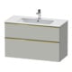 Duravit Waschtischunterschrank D-Neo 101x46,2cm, g pol/gr m, 1 Kast, 1 Ausz.-1