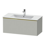 Duravit Waschtischunterschrank D-Neo 101x46,2cm, g pol/gr ma, 1 Ausz., wandhängend