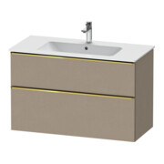 Duravit Waschtischunterschrank D-Neo 101x46,2cm, g pol/Lei, 1 Kast, 1 Ausz.